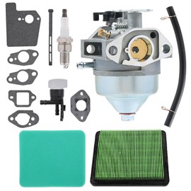 Aylux GCV190 HRB217 Carburetor with Filter Tune up Kit for Honda GCV190A GCV190LA Engine HRX217 HRX217K1 Pressure Washer Lawn Mower Replace 16100-Z0Y-813