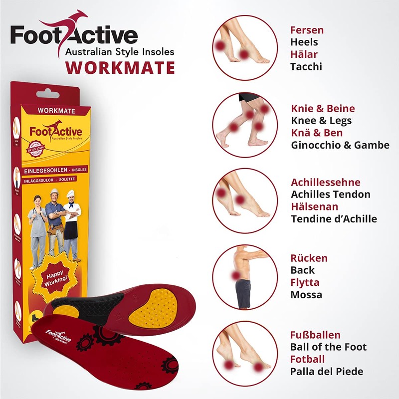 FootActive WORKMATE - Ideal für Alltag und Beruf - Schützt