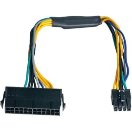 Unbranded 24-Pin to 8-Pin 18AWG ATX Power Supply Adapter Cable for Dell Optiplex Computers - B