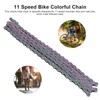 11 Speed Mountain Bike Colorful Chain for Road Bicycle Cycling