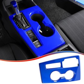 MUXEE 11th Gen Civic Center Console Frame Gear Shift Panel Cover Trim for Honda Civic 2022 2023 2024 2025 - ABS Blue Sport Interior Accessories