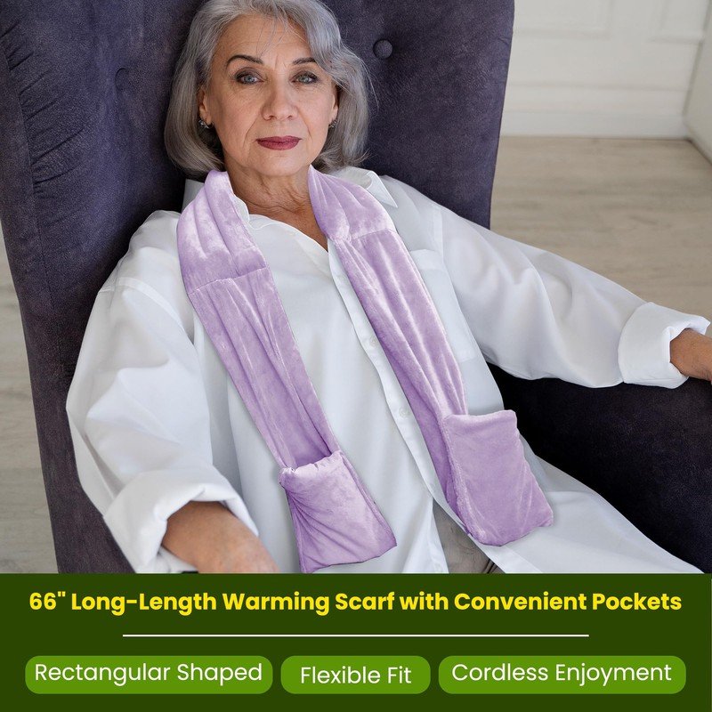 Herbal Concepts Warming Scarf, Lavender