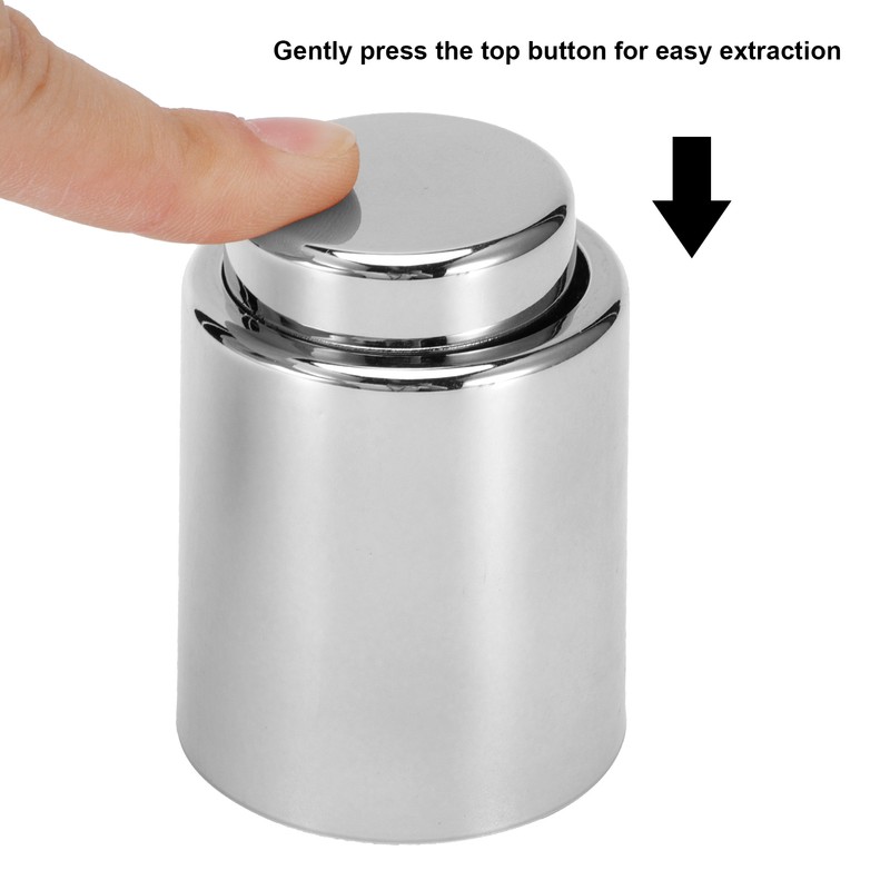 Red Wine Bottle Stoppers Stainless Steel Vacuum Champagne Preserver Sealer