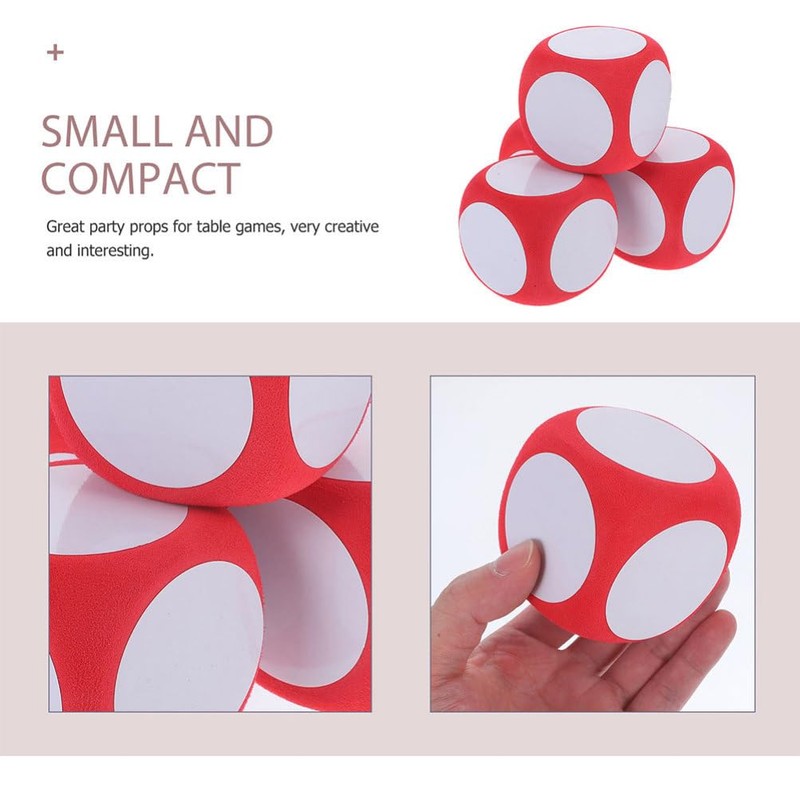 JOINPAYA Pack of 5 Foam Cubes for Labelling: Dry Wipe