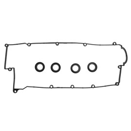 Motoforti Valve Cover Gasket, No.VS50583R/2244123800 Cylinder Head Valve Seal Gasket, for Hyundai Elantra Tiburon Tucson for Kia Spectra Spectra5 Sportage, Rubber, with Spark Plug Seals,