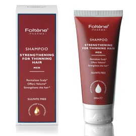 Foltene Shampoo Fortalecedor Para Adelgazamiento Del Cabello De Hombre - Tratamiento De Crecimiento Espesante - Terapia De Impulso Voluminizador -... 