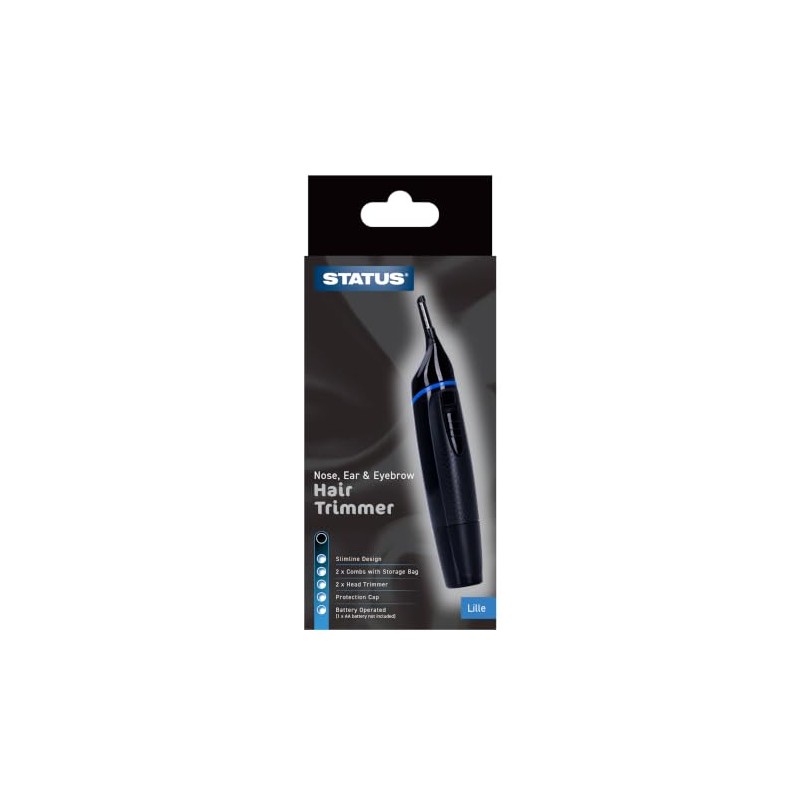 Status Lille Nose, Ear & Eyebrow Trimmer for Men &