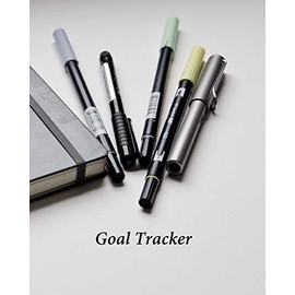 Goal Tracker: Undated Notebook for Organizing Goals
