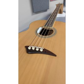 Milagro Bass Thumb Rest - Acoustic- No Drilling! Milagro White  (Blanco) Thumb Rest