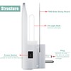 Lulu Home Indoor Flying Insect Trap, 2 Packs Plug-in Bug