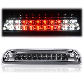 G-PLUS High Mount LED 3rd Brake Light Compatible with Chevy Silverado GMC Sierra 2014-2018 Rear Tail Cargo Lamp Waterproof Clear Lens