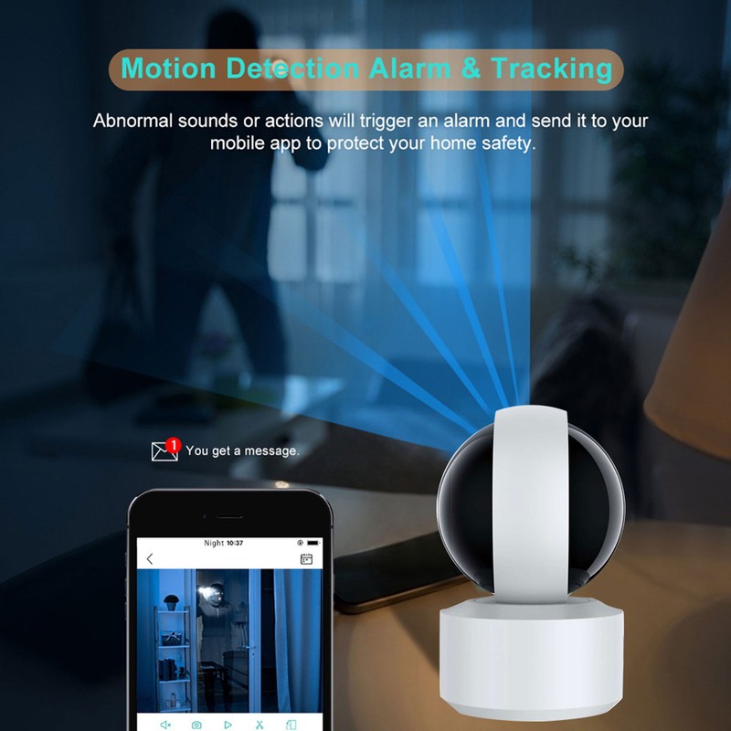 Indoor Security Camera 1080P HD 2.4G 5G Dual Band Infrared