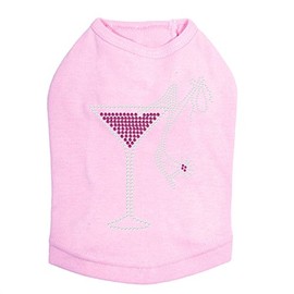 Drink & Shoe - Dog Tank, S Pink