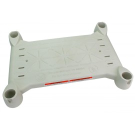 Innovaplas Products Grey Platform for Above Ground BiltMor Swimming Pool Step