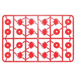 Bolt Action Warlord Pin Markers Bagged - Plastic