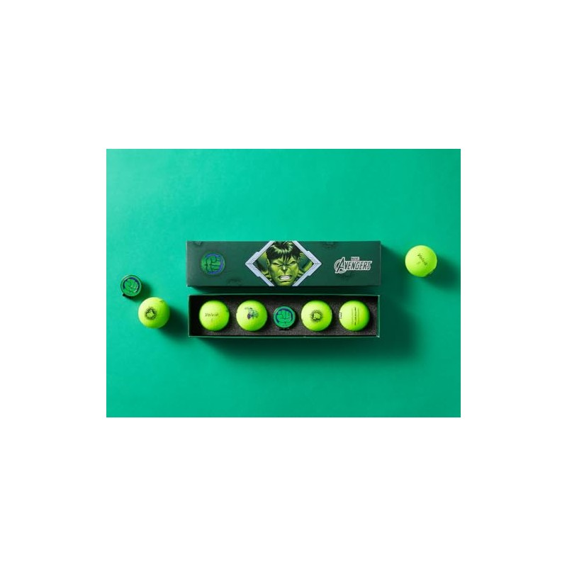Volvik Vivid Soft: Hulk 4.0 Golf Gift Set