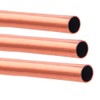 Eoiips Copper Round Tube 3/4”OD x 43/64”ID (17-19mm) Straight Copper