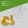Amig - Bathroom Towel Hook Mod. Gorliz-5 | Wall-Mounted Towel