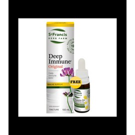 St. Francis Deep Immune Original 100 mL + Vitamin D 15ml FREE