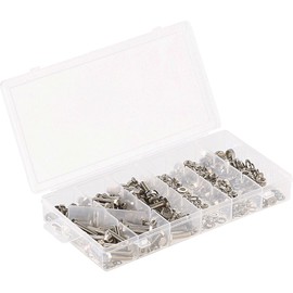 AGT Assortment Boxes: Assortment Box Hexagonal Screws Nuts Ul. Washers 475 Pieces (Small Parts Boxes, Assortment Box, Washer)