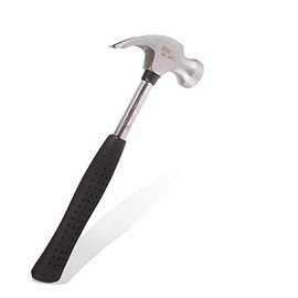 Claw Hammer SENRISE 4oz Mini Hammer Curved Head Hammer with Rubber Handle for kids and students to learn woodworking craft (160mm)