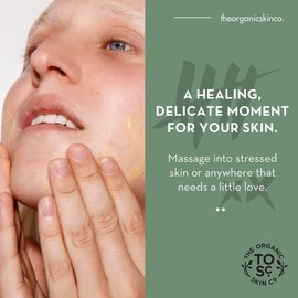 The Organic Skin Co Task Force Nine Calming Cream & Organic Face Moisturizer | Calming Calendula Cream For Sensitive & Irritated Skin