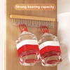 2 pack 12 inch valet rods for closets,pull out closet