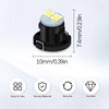 NIIIYTYB 10Pcs T4.2/T4 LED Bulb Climate Control Bulbs Wedge Instrument