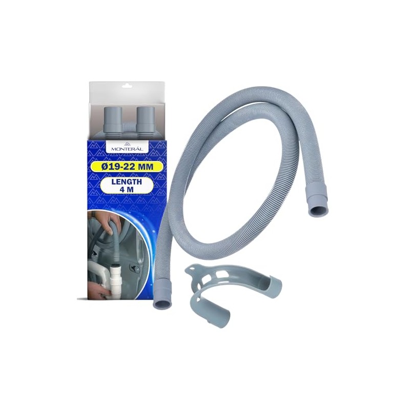 Universal Dishwasher Drain Hose 4 m Diameter 19-22 mm Made
