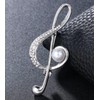 Treble Clef Treble Clef Brooch Music Notes Lapel Pins with
