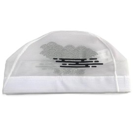 Swans Mesh Cap SA-6 Japanese Pattern SWANS Swim Cap Swimming Cap SA6WA (White W, L)