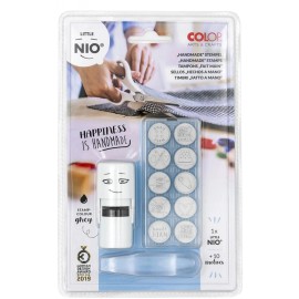 COLOP Little NIO Handmade Stamp Kit with Textile Ink COLOP