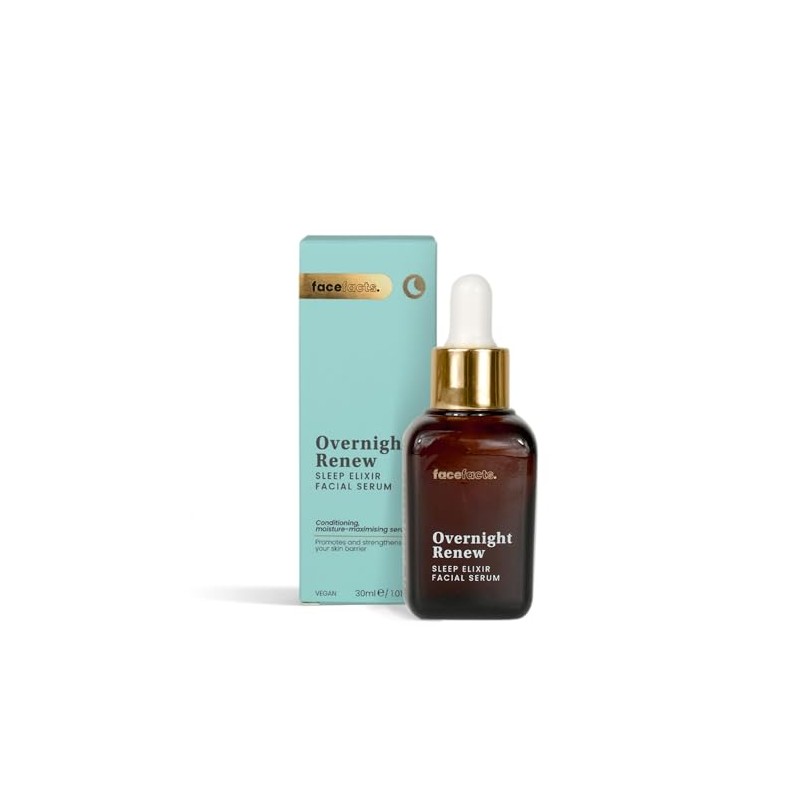 Face Facts Overnight Renew Sleep Elixir Facial Serum | 30ml