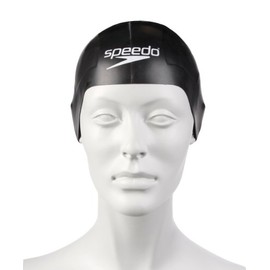 Speedo Badekappe Aqua V, Black, L, 8028950001