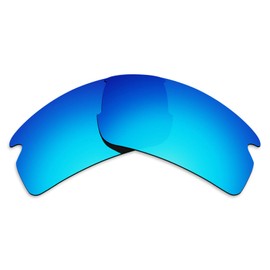 Alphax Ice Blue Polarized Replacement Lenses for Oakley Flak 2.0 OO9295