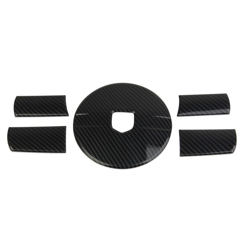 Cubierta interior de fibra de carbono para volante Dodge Challenger