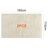 Comzantor Pack of 2 Carpet Stoppers, Non-Slip Mats for Carpet,