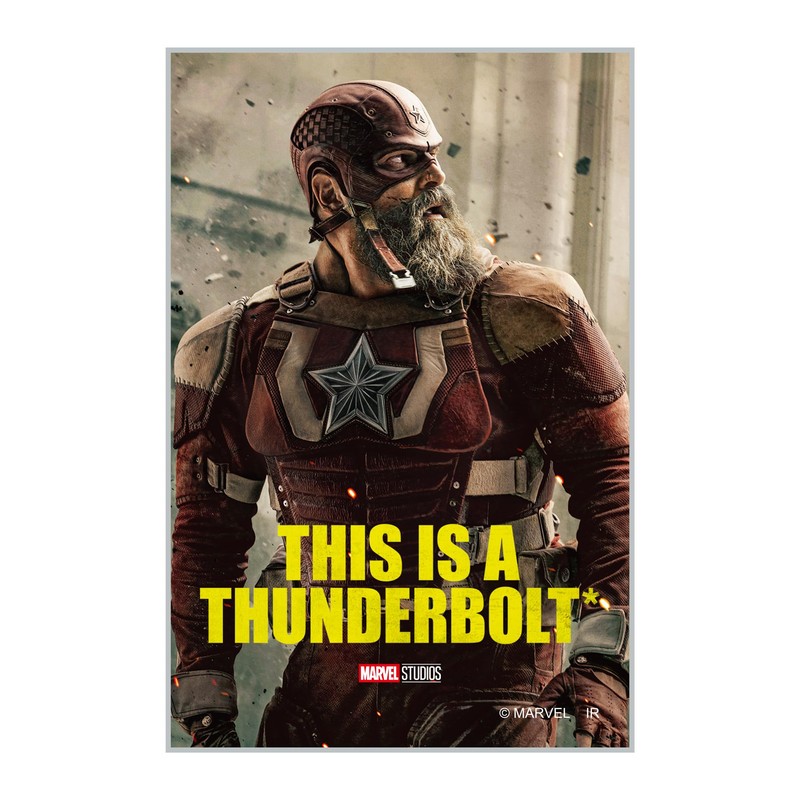 Thunderbolt IBA340 Blind Square Tin Badge (Box)