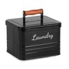 WeiLaiKeQi Portable Laundry Pods Dispenser with Wooden Handle for Home