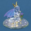Glass Baron Sniffy The Dragon Glass Figurine, Hand Blown &