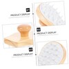 KOMBIUDA Scalp Massage Shampoo Brush Ergonomic Hair Cleansing Tool for
