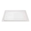Nisbets Essentials 1/2 Gastronorm Clear Lid - Polypropylene - Dishwasher