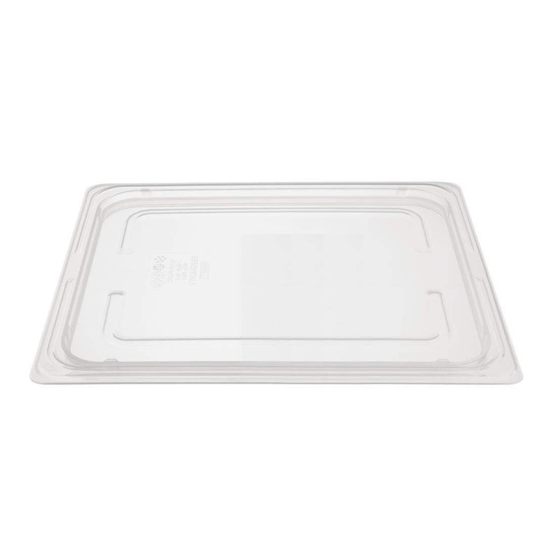 Nisbets Essentials 1/2 Gastronorm Clear Lid - Polypropylene - Dishwasher