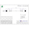 Elecbee M12 Connector 5 Pin A-Code Female to Female Double