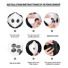 Balaclava Cycle Cap Thermal Face Cover with Breathing Valve in