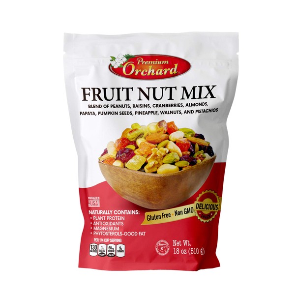 Fruit and Nut Trail Mix (18 oz) by PREMIUM ORCHARD