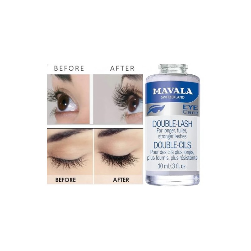 Mavala Double-lash Nutritive Treatment For Longer Denser Lashes, 0.3 Oz