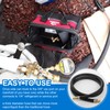 HVAC Vacuum Hose Evacuation Kit, 1/2'' ID Vacuum Refrigerant Charging