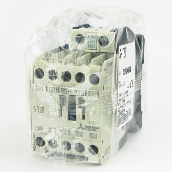 Mitsubishi Electric S-T20 AC100V 1a1b Electromagnetic Contactor (Auxiliary Contact: 1a1b)