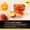 Lipton Black Tea Peach Mango, Pyramid Tea Bags, Flavored Teabags